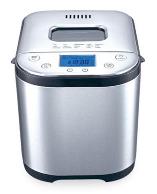 Large LCD Display Smart Bread Maker With Removable Non - Stick Bowl 2 Liter
