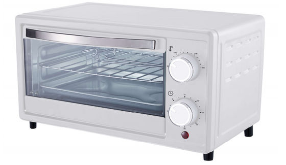 White 264mm Home Electric Oven Multifunction With Single Plate