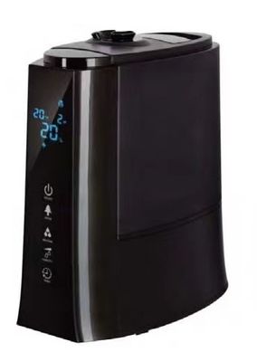 Black 220V 30W Silentnight Ultrasonic Air Humidifier Remote Control