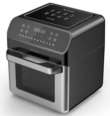 Countertop 50Hz Black Air Fryer Toaster Oven CE Certification