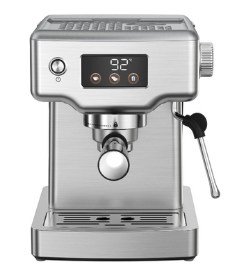 Electric 1.8L 1350W Digital Espresso Machine For Ground Coffee