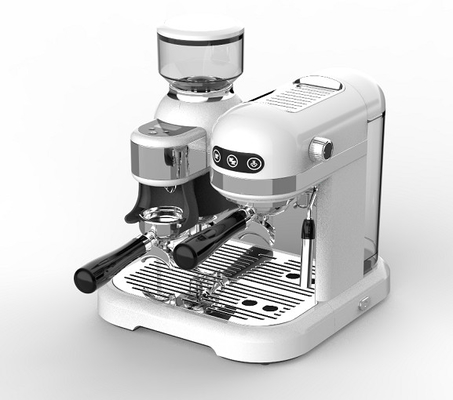 White Colour 1.4L Digital Espresso Machine Electrical Appliance
