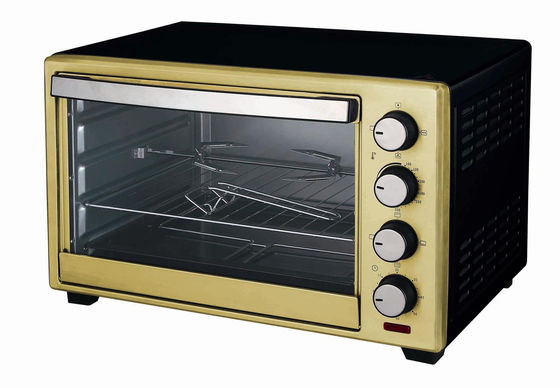 Black Powder Coating 220V 2000W 60 Litre Electric Oven For Bread Making