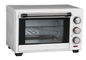 Black 1280W 16liter Home Electric Oven With Chromed Wire Rack