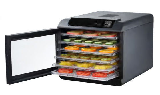 Kitchen 220V 900watt 6 Tray Digital Food Dehydrator With Electric Panel