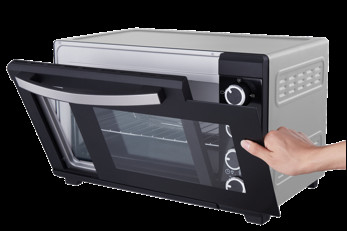 19L Temperature Control Home Electric Oven 1280W Stainless Steel Heating Tube 440mm